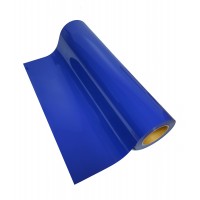 PVC Heat Transfer vinyl for fabrics Royal blue 51 cm x 1 m