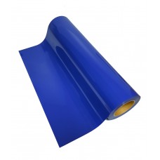 Heat Transfer vinyl Blue for fabrics 50 cm x 1 m