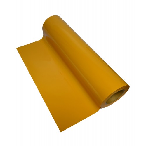 Heat Transfer vinile PVC per tessuti cotone e poliestere , A4 , colore  Giallo