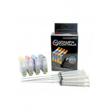 Refillable cartridges for Epson series 35 , 35XL with autoreset chip