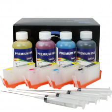 Refillable cartridges for Hp series 920 , 920XL with InkTec ink 400ml