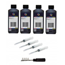 Refill kit for Hp 970 , 971 black and color cartridges
