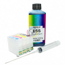 Kit cleaning liquid with refillable cartridges Epson 27 , 27XL